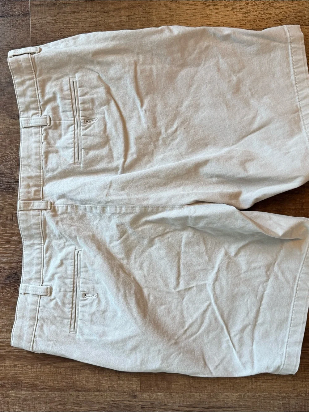 Club Room Men's Flat Front Chino Shorts - Light Beige